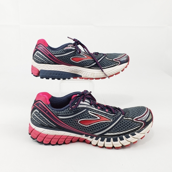 BROOKS Ghost 6 Shoes Womens Gray Athletic Running - Picture 1 of 7